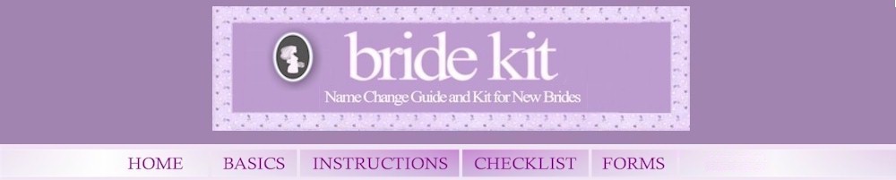 The Name Change Kit For Brides – NeverDieMedia